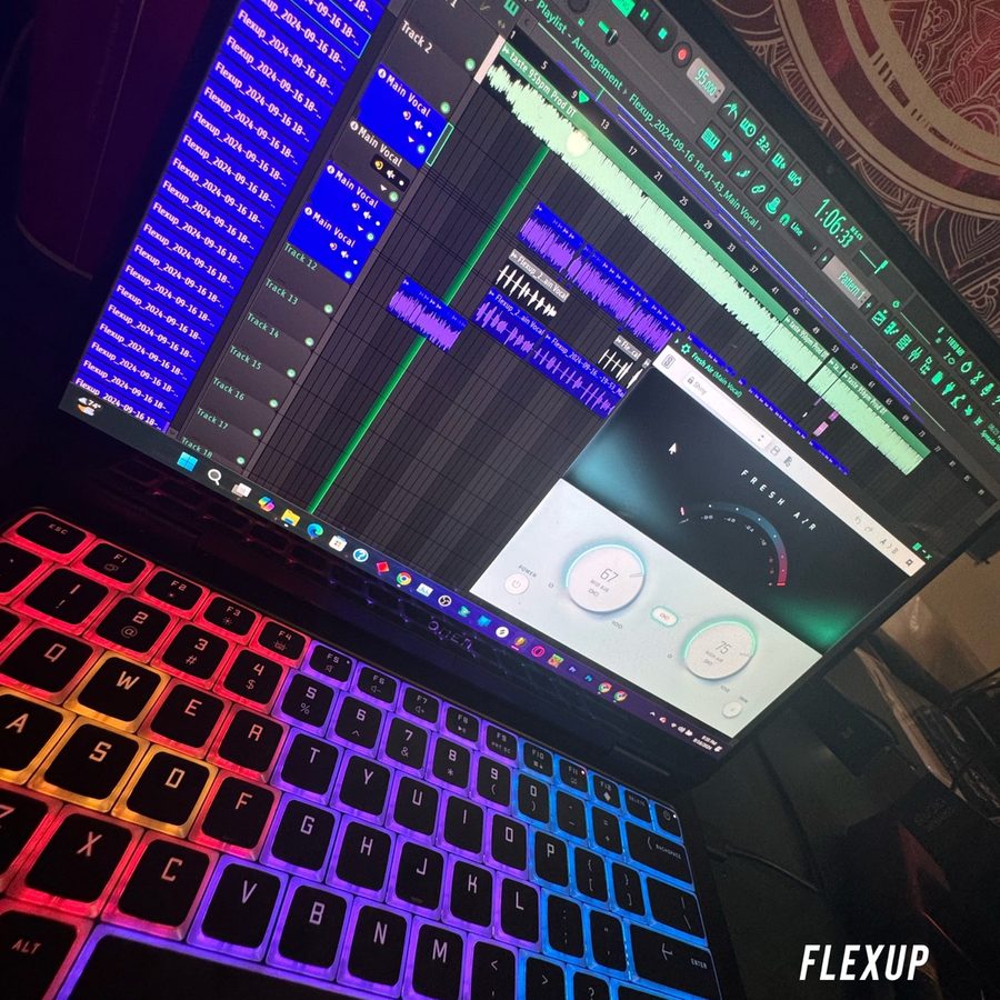 Official FLEXUP cover artwork from Apple Music